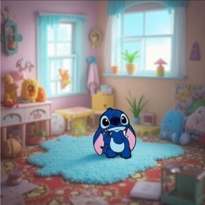 Stitch Lilo & Stitch enamel pin button badge